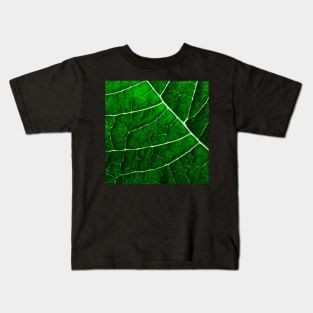 LEAF STRUCTURE GREENERY no2 Kids T-Shirt